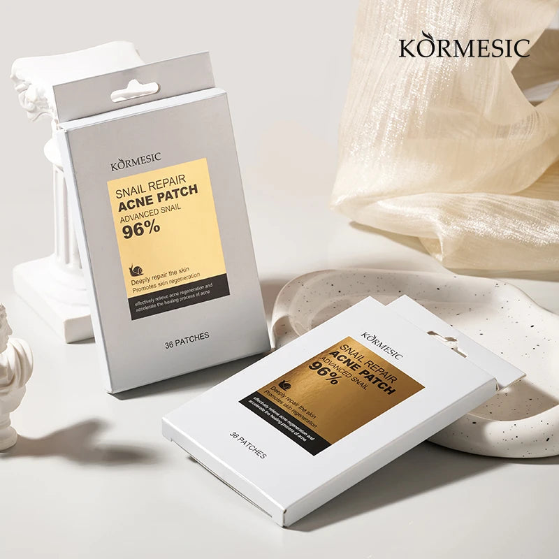 KORMESIC Customized Packing Waterproof Hydrocolloid Spot Acne Healing Pimple Patches for Skin Care