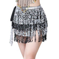 Belly Dance Hip Scarf Skirt Wrap Performance Bling Sequins Belly Dance Costume for Women 18colors
