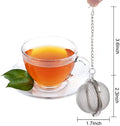 Bulk Creative Ball Shape 304 Stainless Steel Mesh Tea Infuser for Tea Lovers Durable Metal Infuser