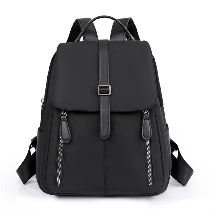 2024 Lady Multifunction Korean Double Nylon Small Women Backpack Bag for College Student