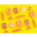 Hot Selling Miniature Bread Resin Kawaii Cabochon for Dollhouse Simulation Food Toys Diy Cream Glue Phone Case Decoration