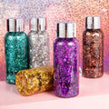 HANDAIYAN Mermaid Sequins Face Body Gel Pigment Colorful Polarized Stage Makeup Glitter Cream Long Lasting Eye Decoration Makeup MegaBDM