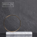 For Merlin Living Modern Home Decor Accessories Other Marble & Metal Ring Table Wholesale for Living Room Decoration