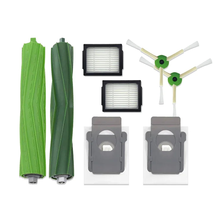 Fit for IRobots Roombas I7 I3 I4 I6 I8 E5 E6 E7 Roller Side Brush Hepa Filter Dust Bag Robot Vacuum Cleaner Parts