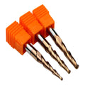 Factory Outlet Solid Carbide Woodworking Ball Nose End Mill Cutting Wood Taper Ball Nose End Mill