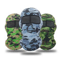 Custom Print Camo Cycling Windproof Motorcycle Ice Silk 1 One Hole Full Face Cover Ski Skull Balaclava Mask