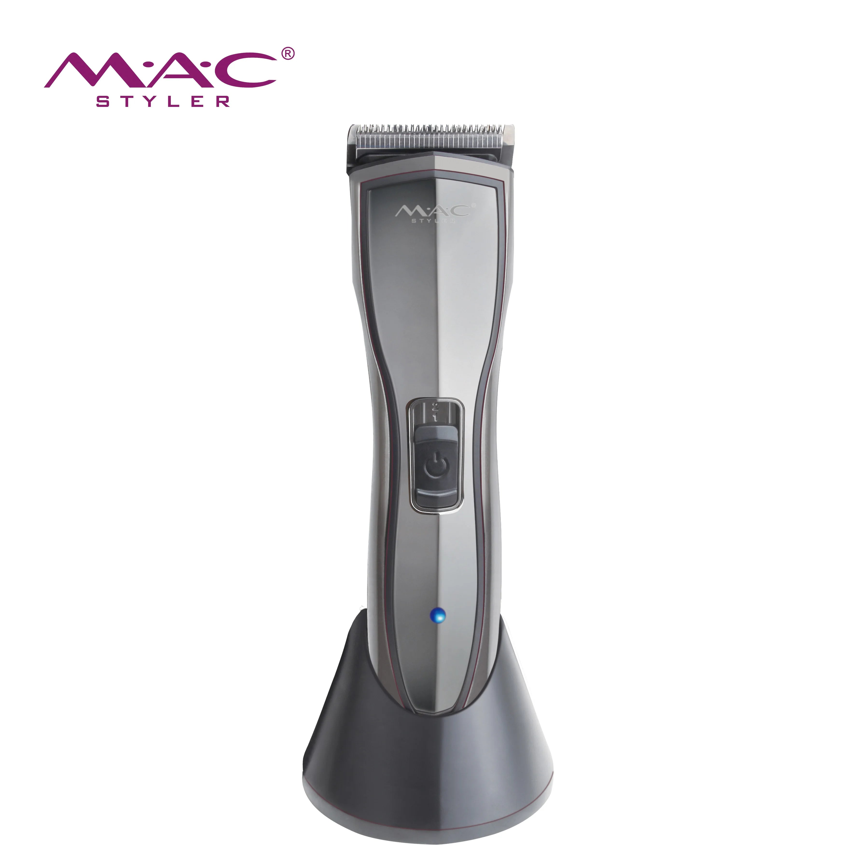 Professional Electric Cordless Hair Clippers Stainless Steel Blade Head Cleaning Tool Rechargeable Hair Trimmers