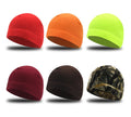 Custom Winter Polyester Running Hats Ski Warm Hats Polar Fleece Beanie Cap