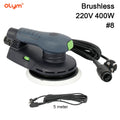 Electric Brushless Sander 150mm Electric Random Portable Orbital Sander With Brushless Motor Eccentric Sander 8mm