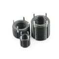 M6 Thin Wall Zinc Insert Fastener with Key-Locking Feature for Soft Metal Applications