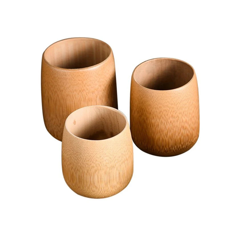 Wholesale 200ml 8oz 100% Natural Reusable Eco Friendly Custom logo Bamboo Water Coffee Tea Cup