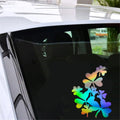 Love Heart-shaped Leaf Sticker Car Window Door Wall Bumper Laptop Vinyl Decal Gift Die Cut Decals Laptop Window Glass