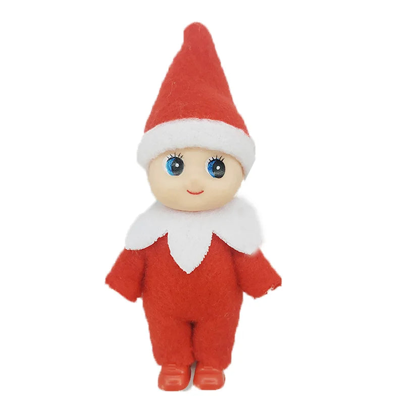 Merry Christmas Elf Clothes Christmas Plush Elf Toy Elf Doll Plush Dolls Tiny Christmas Novelty Toys