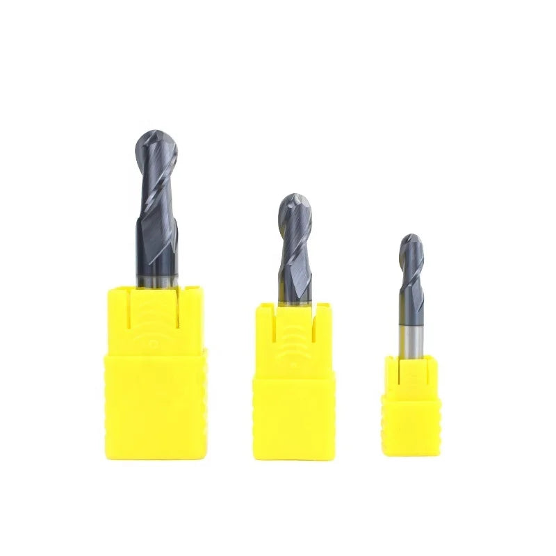 HRC60 Carbide Ball Nose End Mill Cnc Milling Ball Endmill Cutter End Mill for Steel