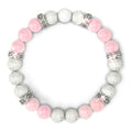 Wholesale Rose Quartz  Anxiety Ladies Love  Crystal Beads Bracelet Natural Friendship Gifts Real Gemstone Bracelet
