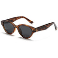 2025 New High-End Fashion Cat Eye Sunglasses for Women Square Polarized Sun Protection Sunglasses CP Insert Custom Logo