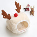 Kingtale Christmas Pet Clothes Dog Accessories Christmas Hat Burp Cloth for Small Medium Pets