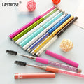 Clear Rhinestone Tube Mascara Brushes Wholesale Mink Eyelash Spoolies Brushes Private Label Brush Cleaner