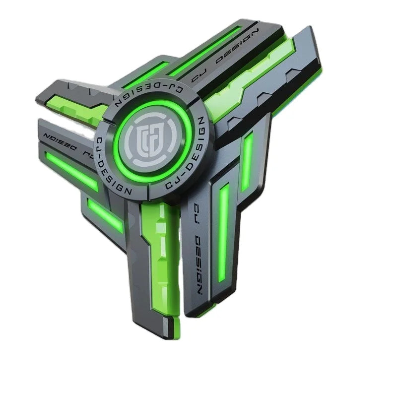 New Hand Spinner All Metal Ultra Strong Night Glow Adult Decompression Small Toy with Long Lasting Fingertips