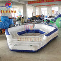 Good Quality Star Shape Floating Sofa Dock Swim Inflatable Water Floating Platform for Sale