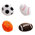 Greenmart Custom Sports Theme round Plush Pillow Cute Shaped Sports Decor Cushion Stuffed Pillow PP Cotton Filling