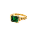 Accessories Fashion Stainless Steel Pearl Diamond Shell Custom Ring Women Jewelry
