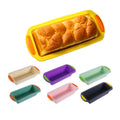 Manjia 7-color Spot Silica Gel Toast Baking Tray Rectangular Two-color Cake Bread Baking Mold Easy Demould Toast Baking Tray
