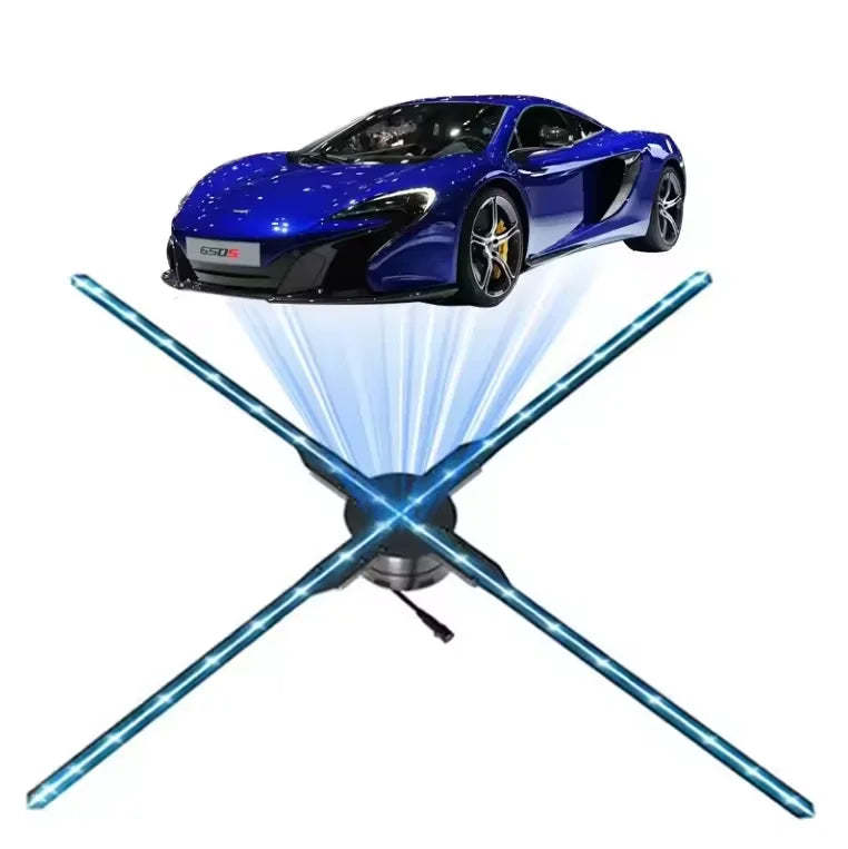 New Arrivals 75CM 3D Hologram Machine 3d Led Advertising 3d Holographic Display Fan Hologram Led Fan