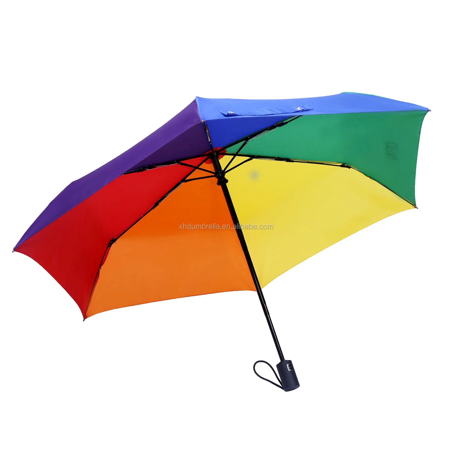 21inch 3 fold superlight umbrella with aluminium frame and safe open runner umbrellas