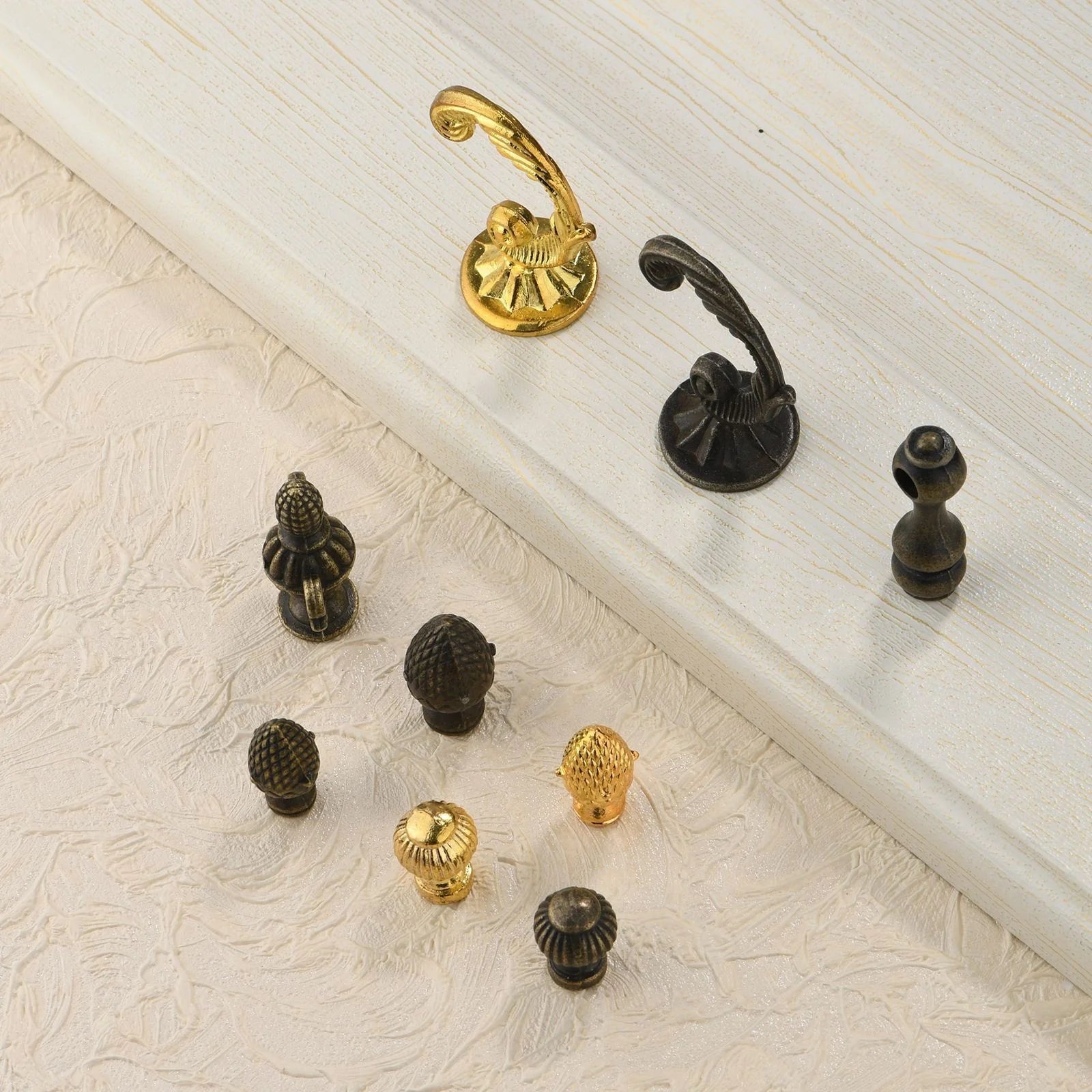 European Style Zinc Alloy Round Drawer Ring Pull for Cabinet Kitchen Dresser Handles with Single Hole Design