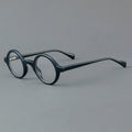 30129 New Acetate Retro Round Fashion Glasses Frame Men Top Quality Optical Eyeglasses Myopia Reading Women Personalized Eyewear