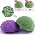100% Natural Washable Konjac Sponge Wholesale Organic Konjac Facial Cleansing Sponge Bath Sponge