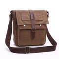 ZUOLUNDUO Canvas Mens Satchel Messenger Shoulder Bag for Men