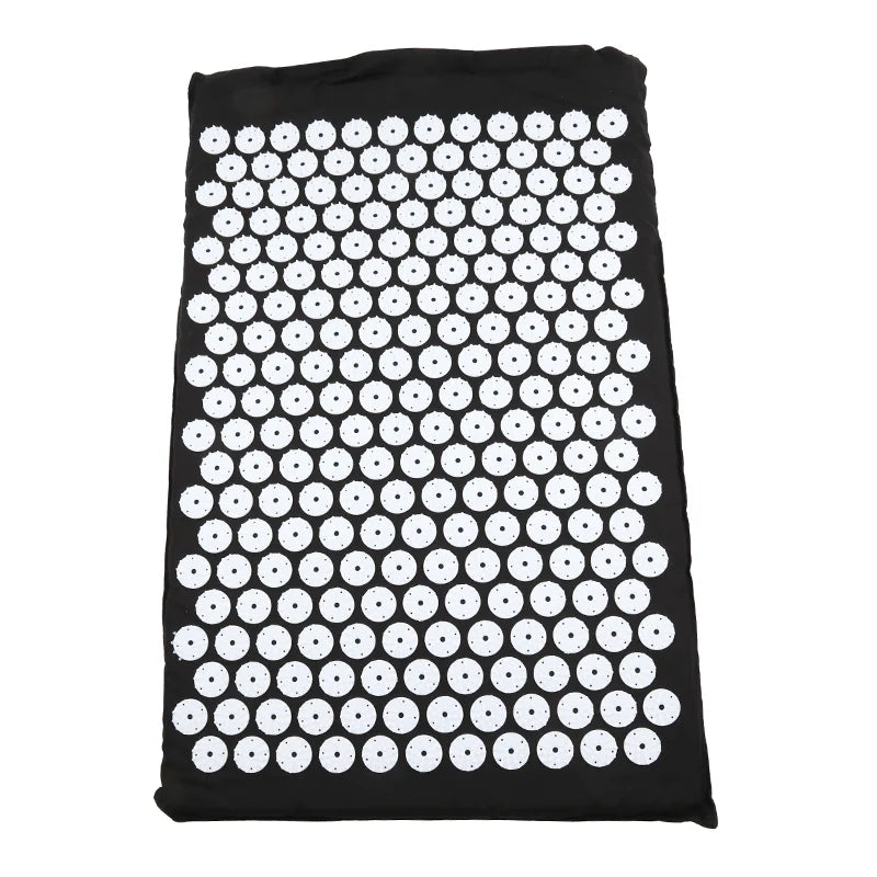 Big Storage Foot Lotus Plastic Spikes Yoga Mat Acupuncture Mat and Pillow Set Cotton Massage Exercise Acupuncture Mat Set