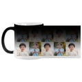Factory Wholesale 11 oz 350ml Ceramic Porcelain Magic Color Changing Travel Mug Custom Logo Dishwasher Microwave Safe for