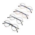 Aochi Fashionable Design Youth Alloy Optical Glasses Flexible Round Eye Wear Frame