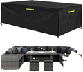 UV Protection 420D Oxford Fabric Garden Table & Chair Furniture Cover Outdoor Waterproof