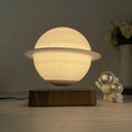 Unique Luminous Office Furniture Decoration Magnetic Levitating Floating LED Jupiter Mars Saturn Moon Reading Light Table Lamp