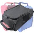 Portable Black Red Blue Golf Shoe Bag Zipper Sport Shoes Case Breathable Water Resistant Shoe Carrier