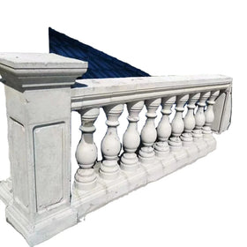 High Quality Strong Durable Concrete Balustrades Handrails Plastic Baluster Mold
