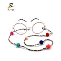 Custom Eyeglass Retainer Glasses Strap Lanyard Necklace Bead Beaded Sunglass Chain Holder for Kid