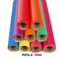 Renlitong Wholesale PU Neon Heat Transfer Vinyl Easyweed Factory Fluorescent HTV Iron on Heat Press for Garements Design