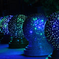 Luminous Stone Ball Car Parking Lot Road Blocking Special-Shaped Ornam LED Stone Bollard