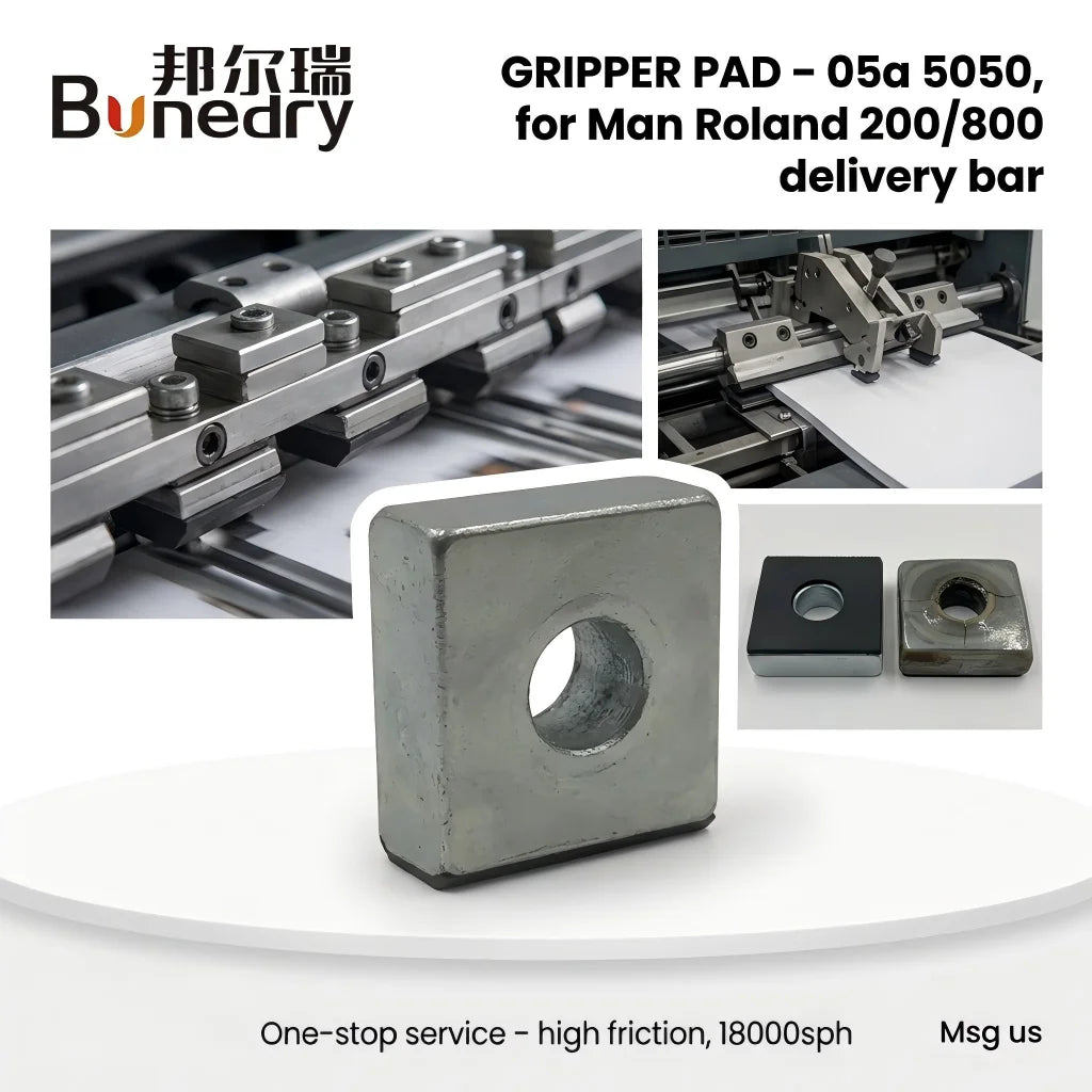 Man Roland 200 Printing Machinery Spare Parts Gripper Pad 05a-5050 Suitable for Roland 800