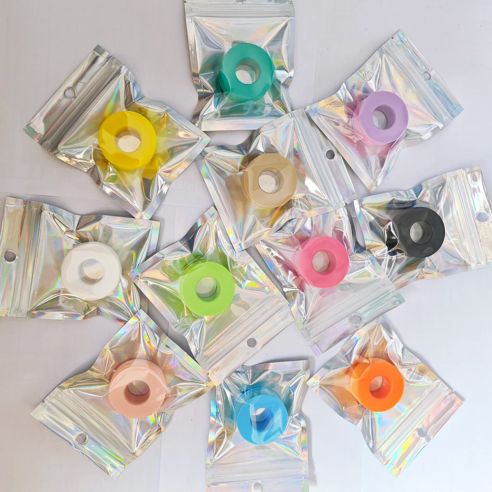 Custom Logo/Paking Colorful Lash Tape Sensitive Skin Silicone Gel Tape Micropore Lash Tape for Eyelash Extensions Paper/PE Tape