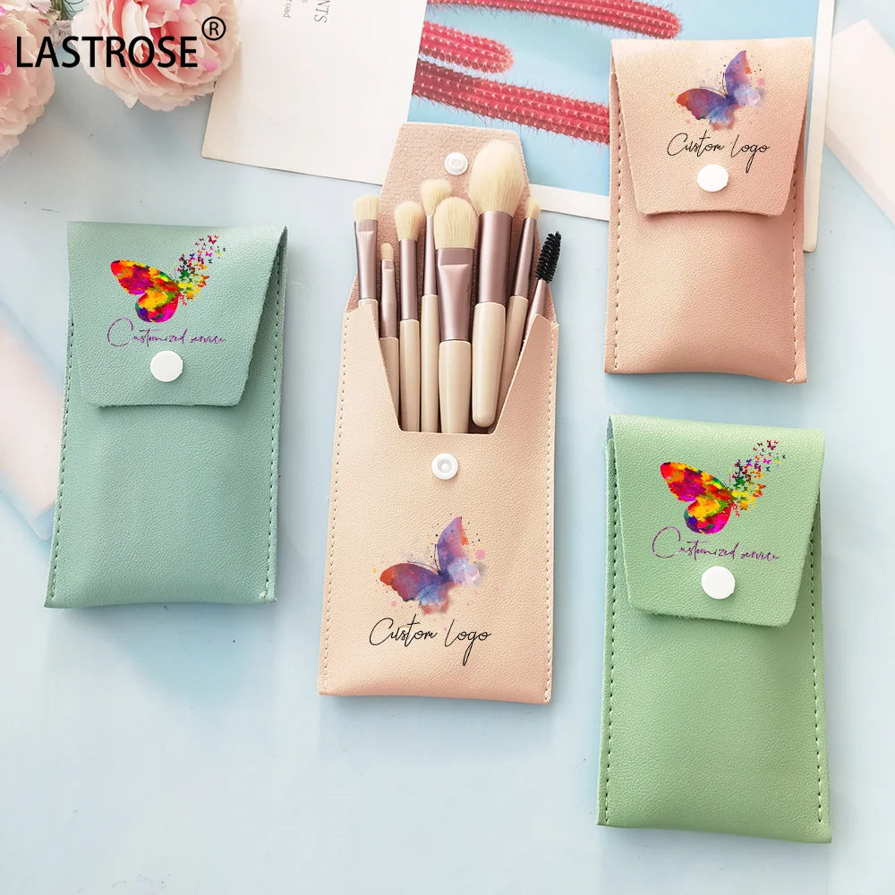 2022 Hot Sale Vegan Makeup Set with Mini Synthetic Brushes for Face Use for Concealer Shaving Brush Wholesale with Private Label