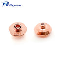 Raysoar Laser ECU Nozzle D28 M11H15 Double Layer  Chrome Plated  Laser Cutting Nozzle for Precitec HSG Laser Cutting Head