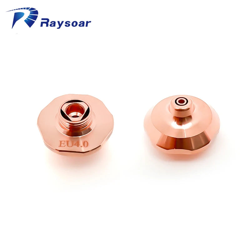 Raysoar Laser ECU Nozzle D28 M11H15 Double Layer  Chrome Plated  Laser Cutting Nozzle for Precitec HSG Laser Cutting Head