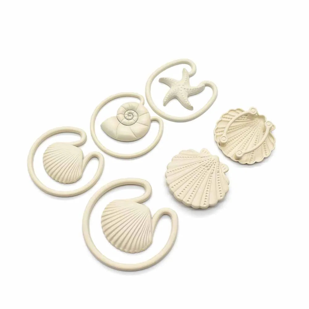 New Fashionable Shell Conch  Bikini Buckle Swimwear Accessories Connector Strap Adjuster Hardware for Swimwear