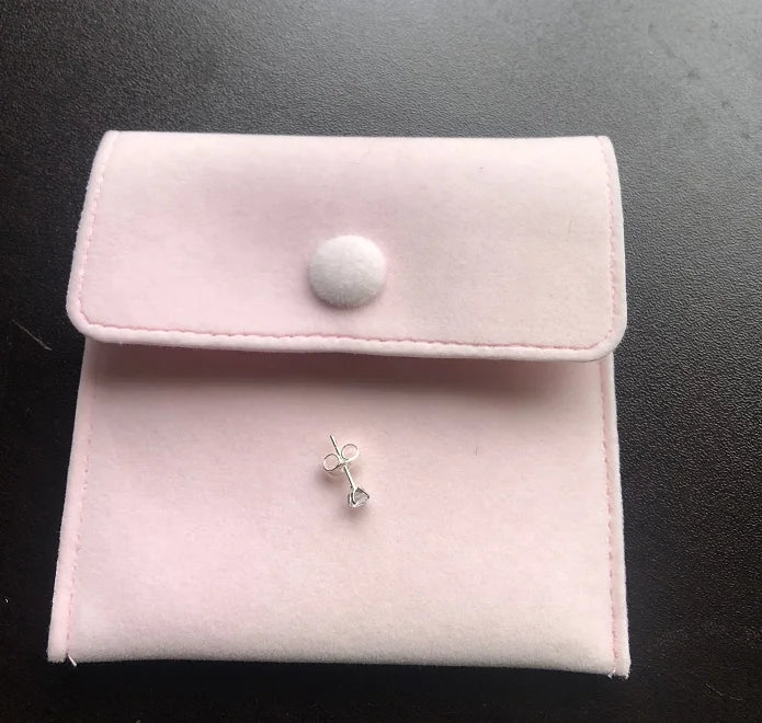 Small Low MOQ Wholesale Microfiber Suede Velvet Jewelry Bag Packaging Jewelry Pouches with logo and Good Price